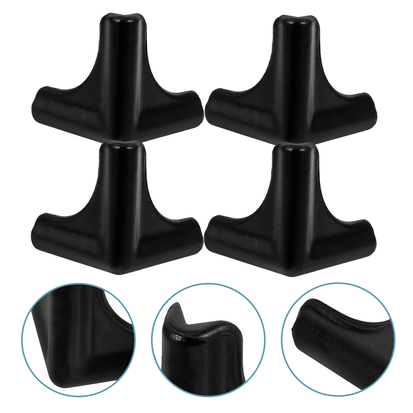 

4 Pcs Anti-collision Corner Furniture Guard Bumper Bumpers Baby Table Guards Silica Gel Covers Safety