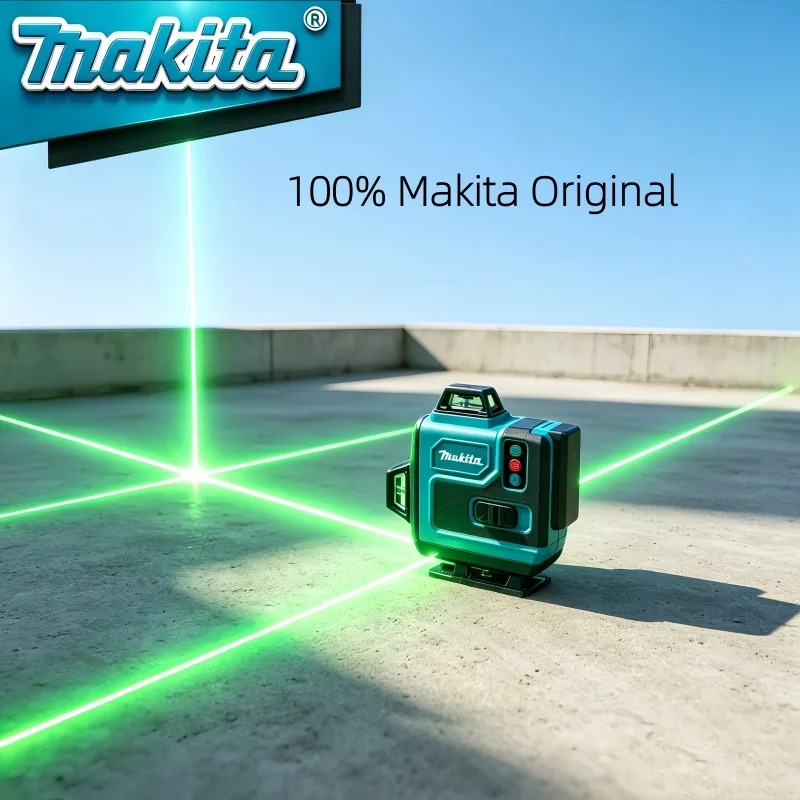 

New Original Makita 18V 6Ah Battery 6Lines Laser Levels Auto Self-level Portable 360 Green Beam Measuring Level