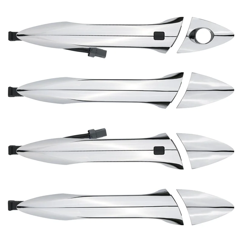 

B07A-Exterior Door Handle For Hyundai Elantra 2011-2016 With Smart Keyhole 826623X000 826623X020 4PCS