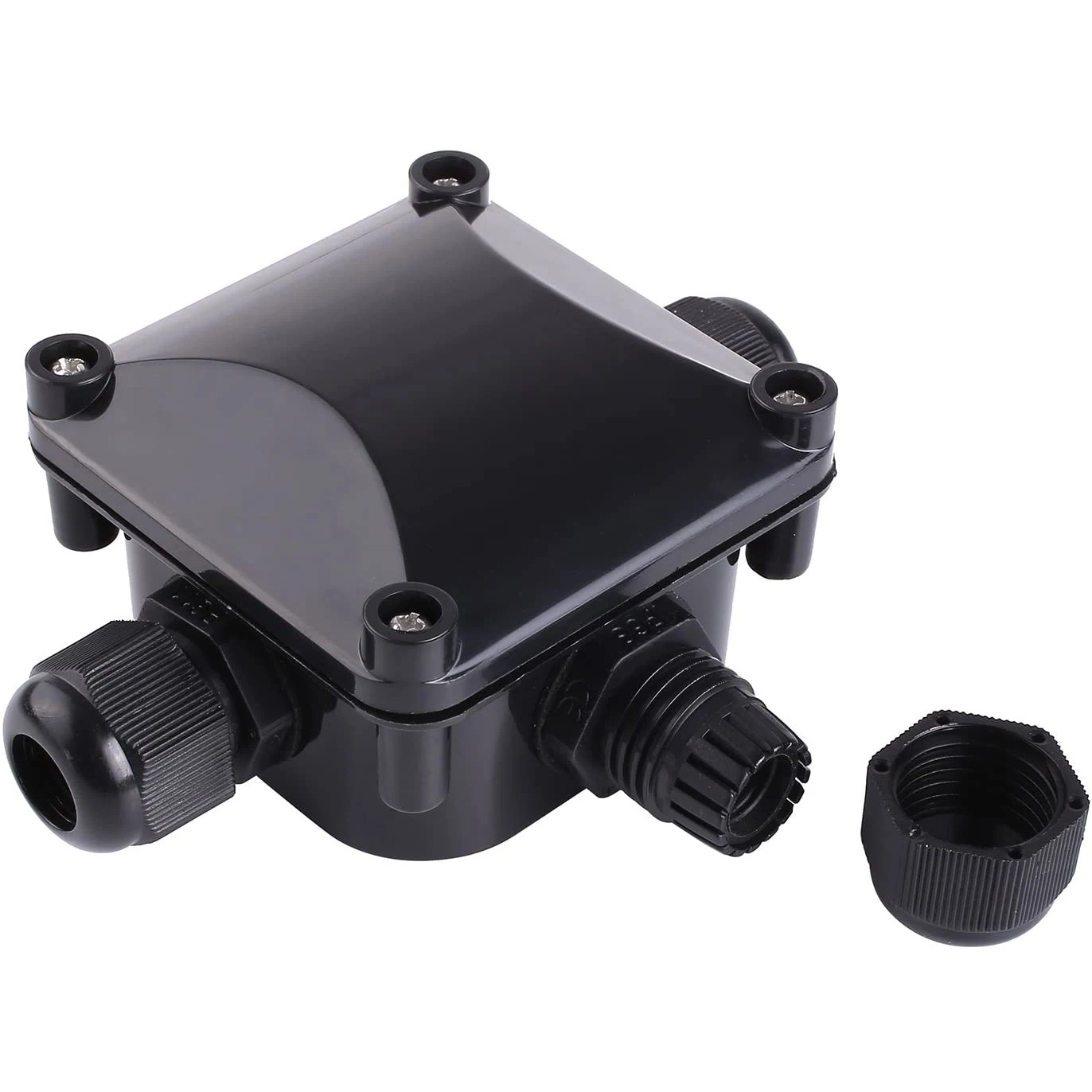 

Box Waterproof IP68 External Electrical Junction Box 3 Way Cable Connector Outdoor For 5.5Mm-10.2Mm (Pack Of 12) Fast-