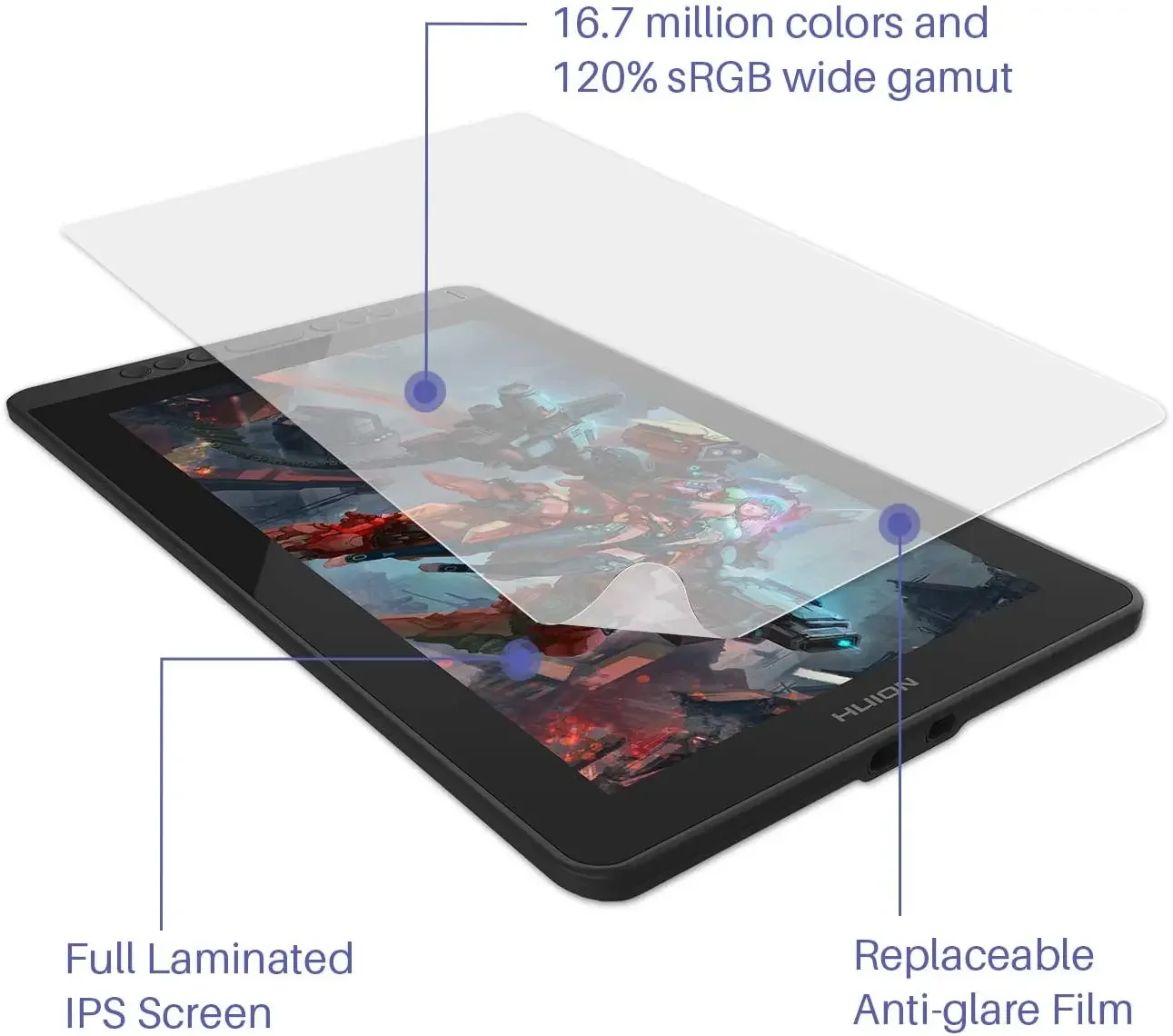 digital graphic drawing tablet with screen signature pad note taking grafic tablet