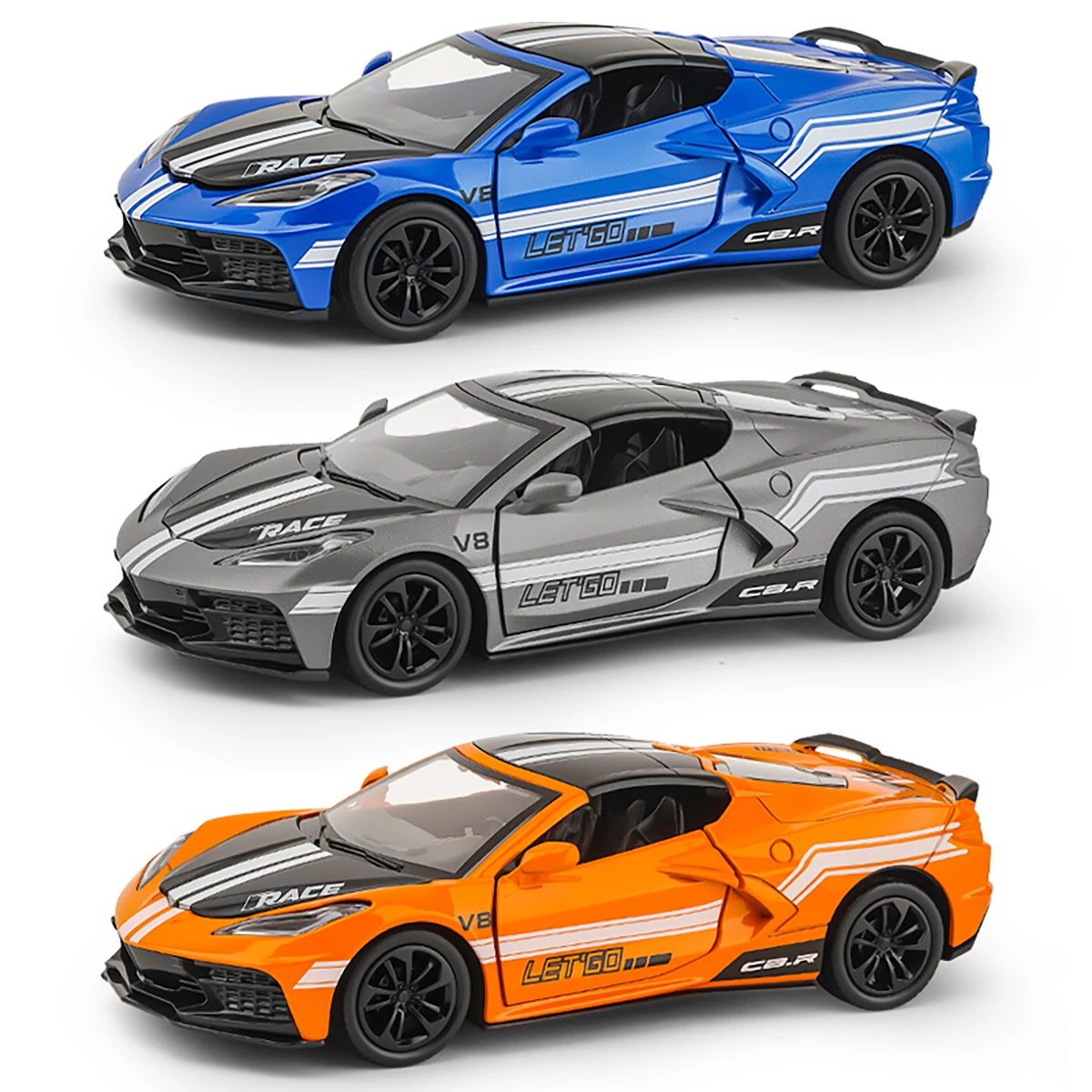 

Cast Simulation Alloy Toy Car Door Can Be Opened Pullback Drive Collectible Model Vehicle Toy for Kids