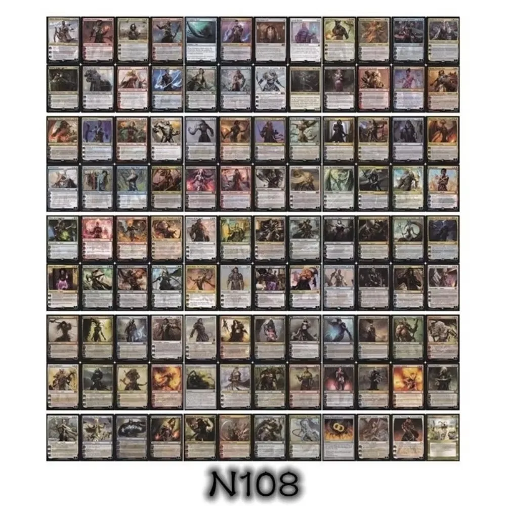 MTG حار بيع رقم. 324M1 MTG بطاقات الوكيل 324 قطعة بطاقات التجمع السحرية P9 Dual Land Fetch Land Shock Lands Black Core