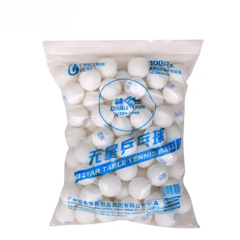 DOUBLE FISH Hard Table Tennis Competition Training Automatic Ball Machine - V40+ Ping Pong Balls