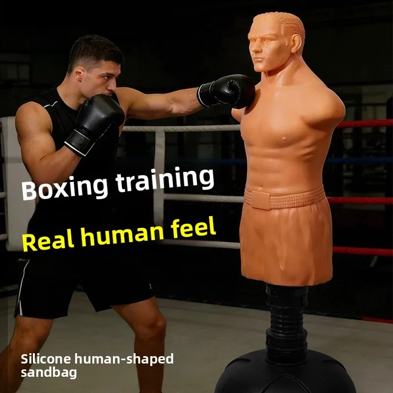 Boxing Humanoid Sandbag Target Silicone Dummy