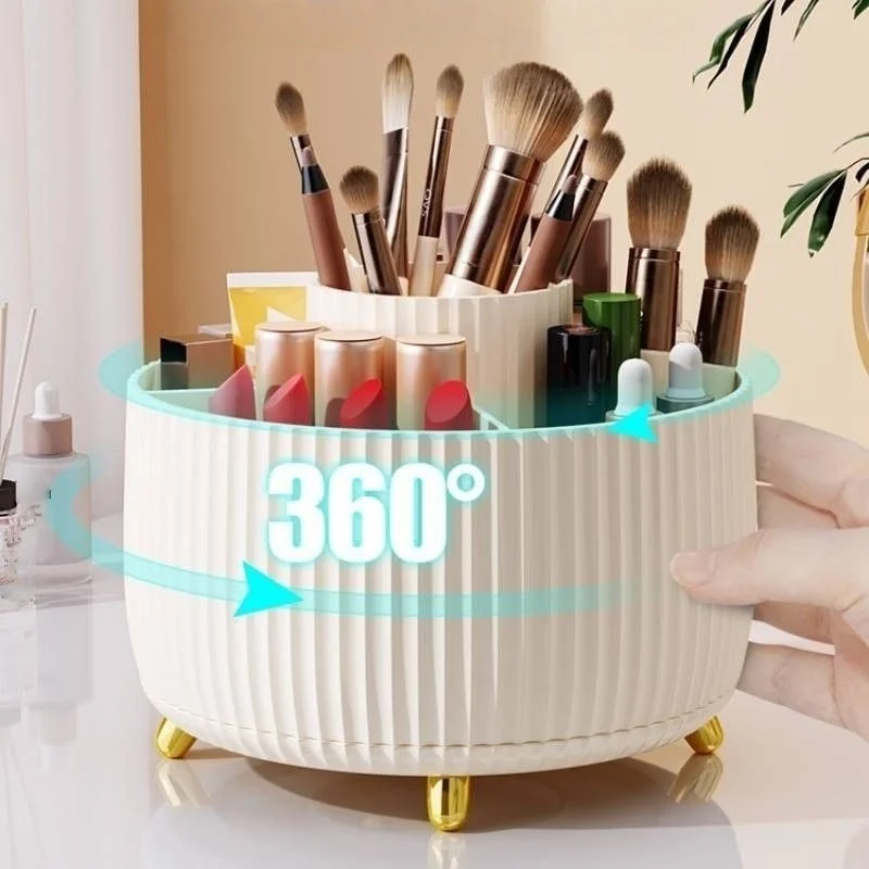 Luxury Skincare Design - 360 ° صندوق تخزين مستحضرات التجميل