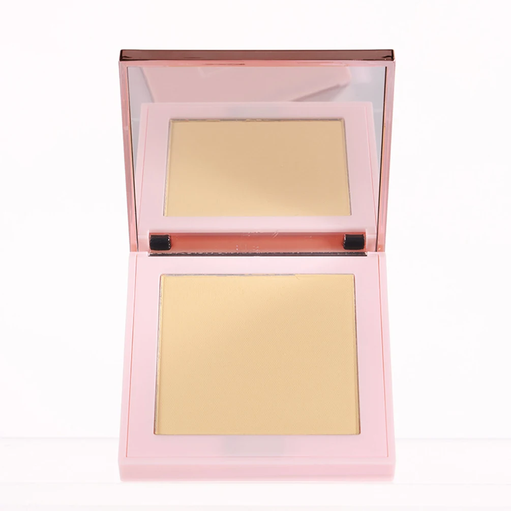 

4-color Private Label 12g Pressed Powder Custom Logo Square Pink Concealer Powdering Oil-control Long-lasting Waterproof Makeup
