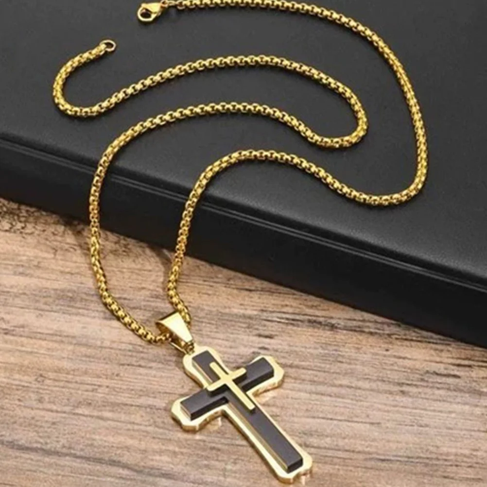 

Elegant Metal Cross Hanging Ornament for Car Rearview Mirror Unique Design Easy Installation Stylish Interior Decor Accessory