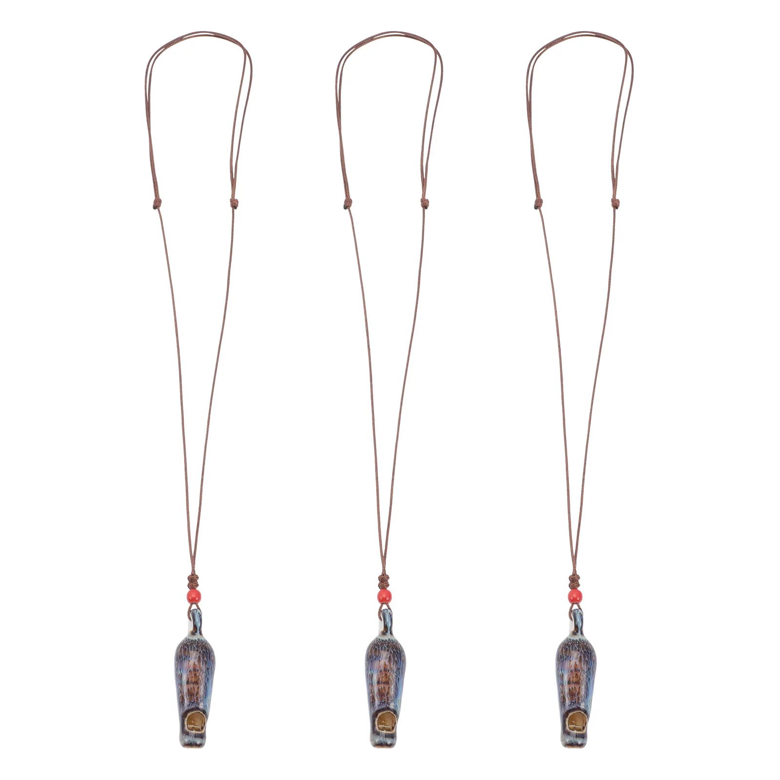 3 قطعة صفارات تصميم الجزرة السيراميك الإبداعية آلة موسيقية جميلة للأطفال تطوير الدماغ اللعب صافرة