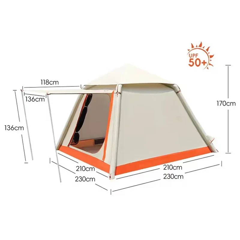 Automatic inflatable tent outdoor camping