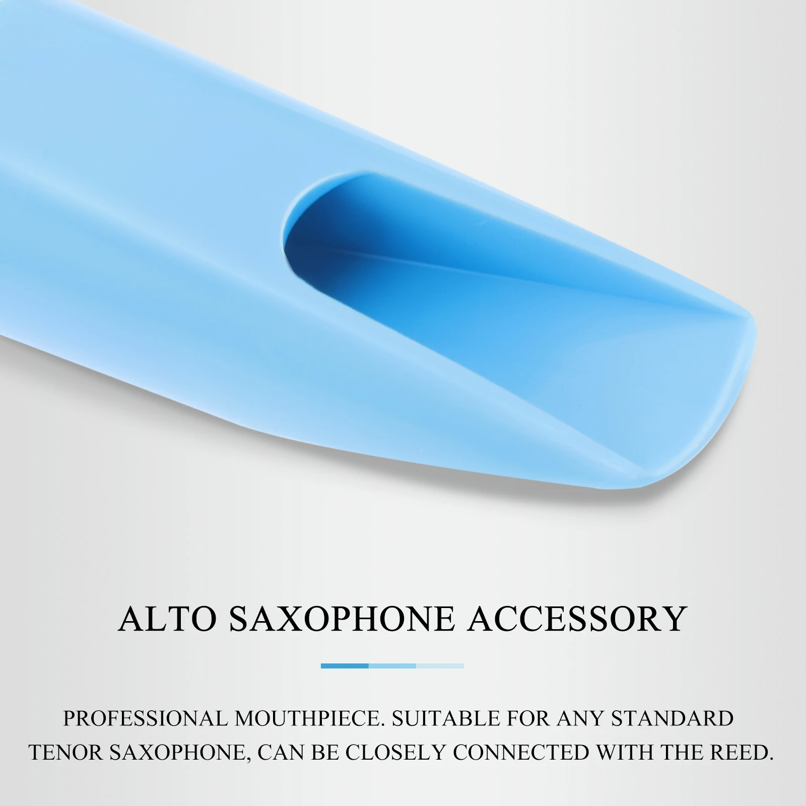 

1pcs Saxophone Mouthpiece Alto Pads Component Musical Instruments Tenor Accessory ABS Material Practical Durability