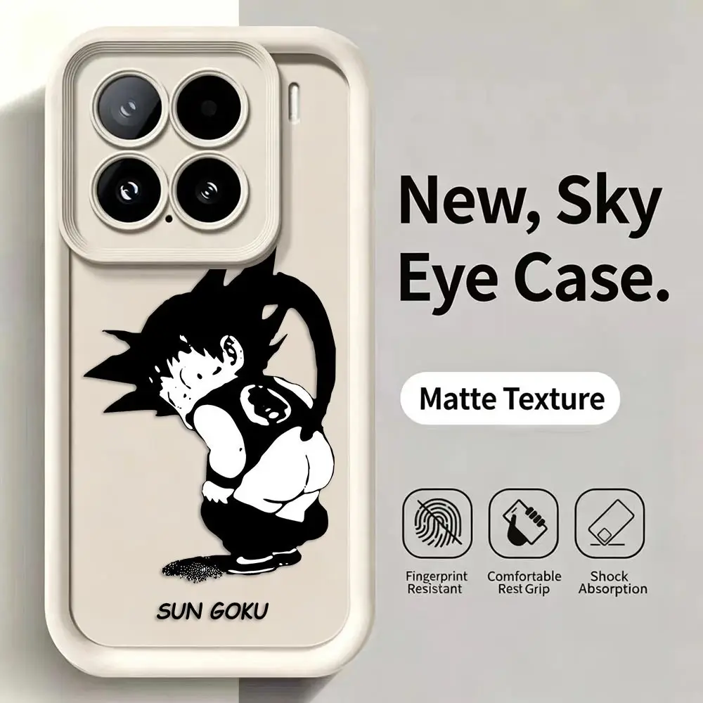 DBZ D-Dragon Ball Z Sun Goku Cover Phone Case For Xiaomi 17 17T 15 15T 17 14 14T PRO MAX 11 12 12T 13 LITE 5GNE Shell Funda Capa