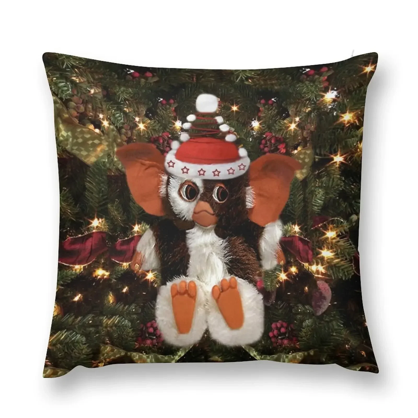 GIZMO READY FOR CHRISTMAS PILLOW AND OR TOTE BAG Throw Pillow Decorative Sofa Cushions Pillowcases Cushion Covers Sofa pillow