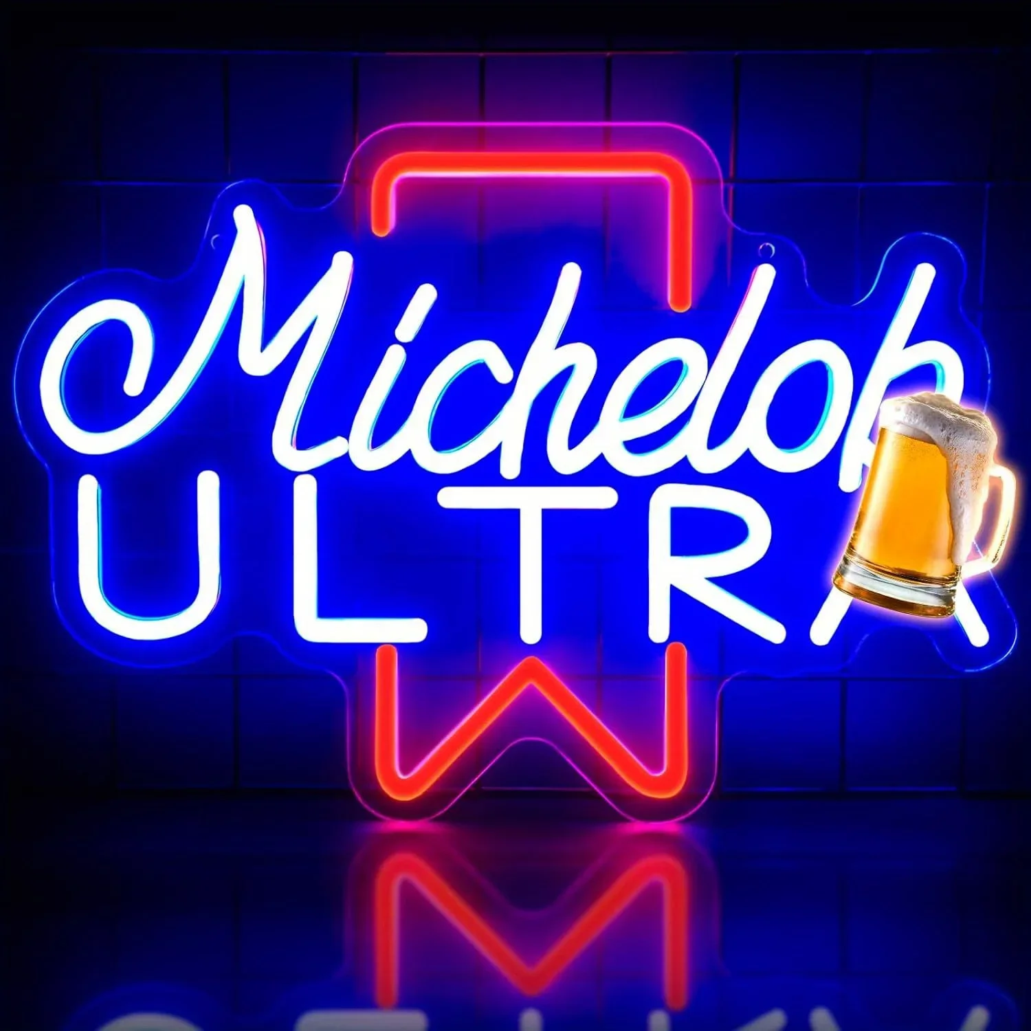 

Beer Neon Sign LED Neon Light for Room Man Cave Bedroom Family Bar Pub Party Hotel Game Room Decor Gift for Friend Usb Power