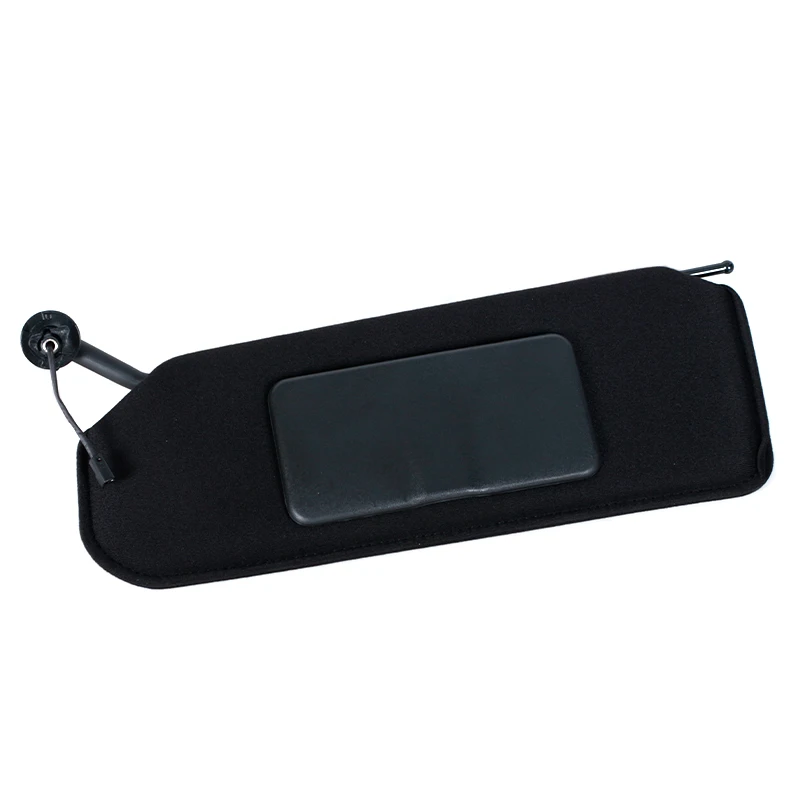 Black Front Sun Visor For Chevrolet Corvette C5 1997-2004 10442033 10442034 Sunvisor With Light Makeup Mirror