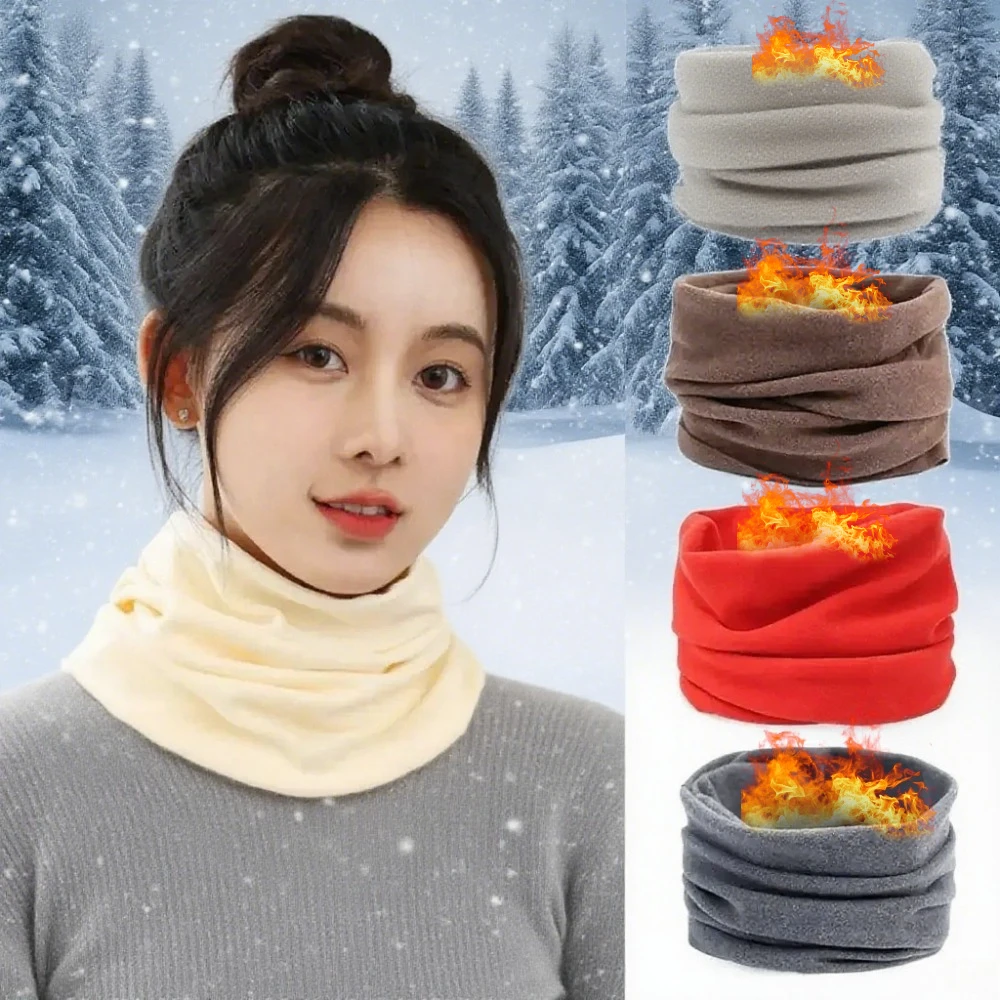 

Winter Neck Warmer Men Women Neck Tube Scarf for Biker Motorcycle Car Windproof Cold Proof Cycling Half Face Cover Neck Gaiter