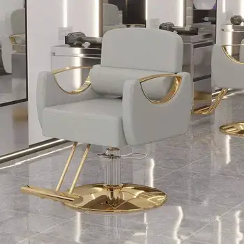 Luxury Beauty Barber Chair Designed Salon Reclinable Portable Barber Chair Swivel Hidraulic Cadeira De Barbeiro Salon Furniture - Image 6