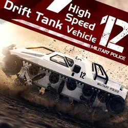 JJRC Q79 large Boy RC Car High-speed Electric Off-road Tank Stunt Car Crawler Snow Climbing Remote Control Vehicle Toy gift