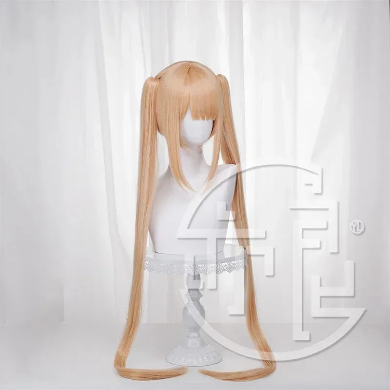 

qq 123Game Azur Lane Dead or Alive 5, милый длинный двойной хвост Marie Rose, женский парик для косплея, зал