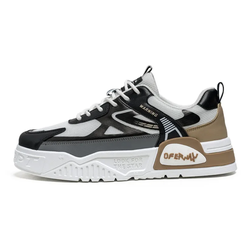 

Korean style trendy and fashionable board shoes for outdoor cycling men's motorcycle shoes