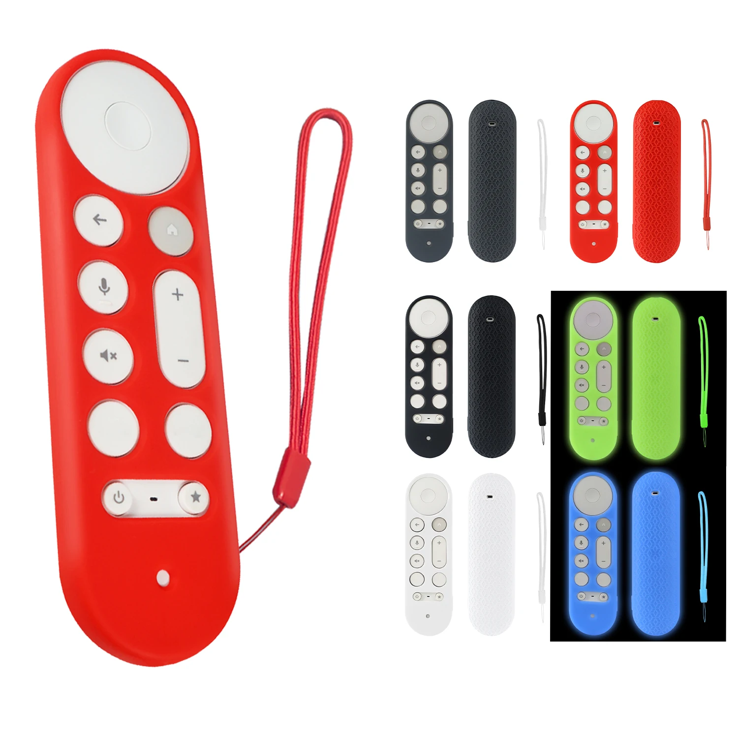 For Google Silicone Remote Controller Cases Protective Covers For Google TV Streamer 4K TV 2024 for GY3LE Remote Controller