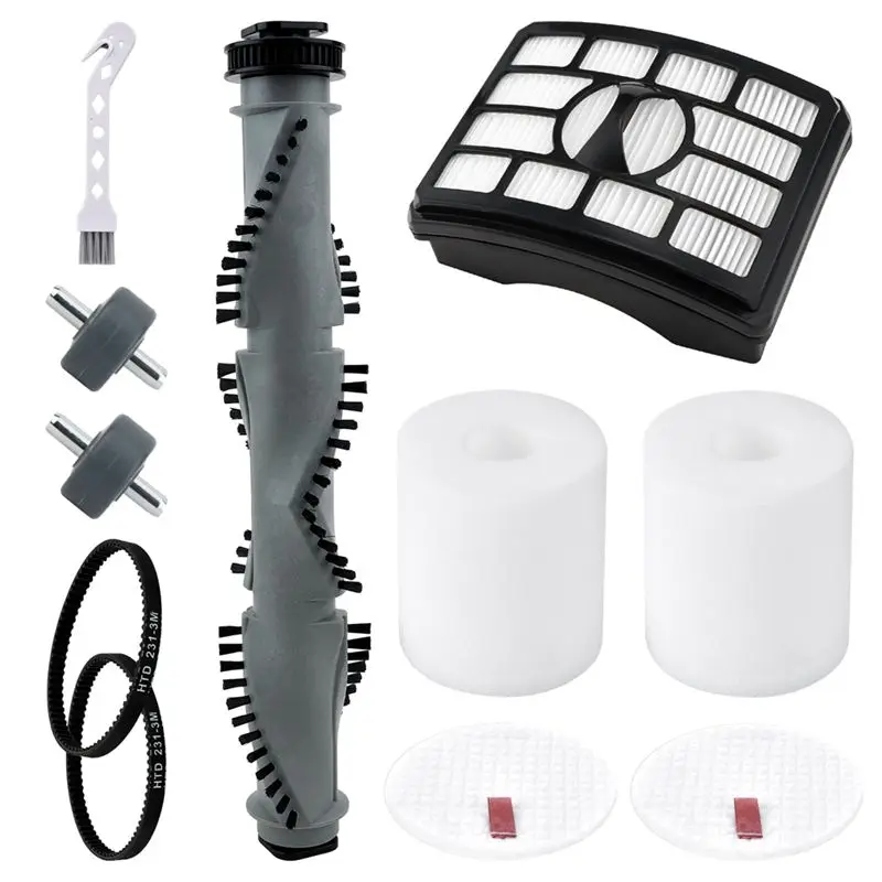 

ABUL-NV500 Brush Roller Belts Filter Replacement Kit For Shark Rotator Lift-Away Upright Vacuum NV550 NV501 Replacement Part