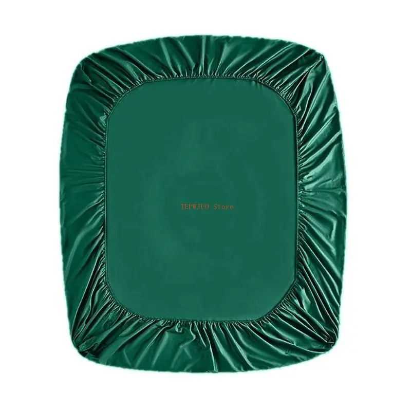 U50F Smooth & Gentle Crib Sheet Polyester & Non irritating Bed Cover Delicate & Pleasant Infant Bedding Breathable Crib Sheet