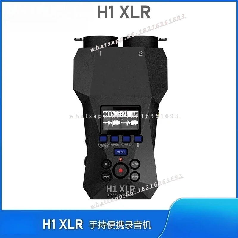 1pcs H1 XLR 32-Bit Floating Point Recorder Mixer SLR Synchronous H1E H6E