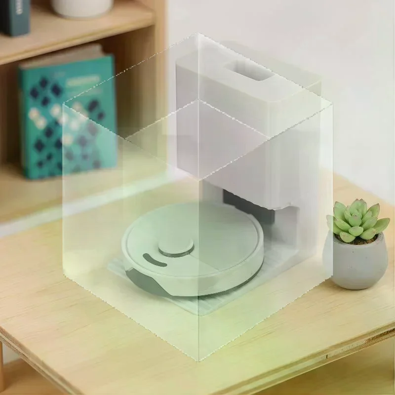 Miniature Sweeper Ornament 1:12 Dollhouse Mini Robot Vacuum Cleaner Model Dollhouse Living Room Scene Decor Pretend Play Toys