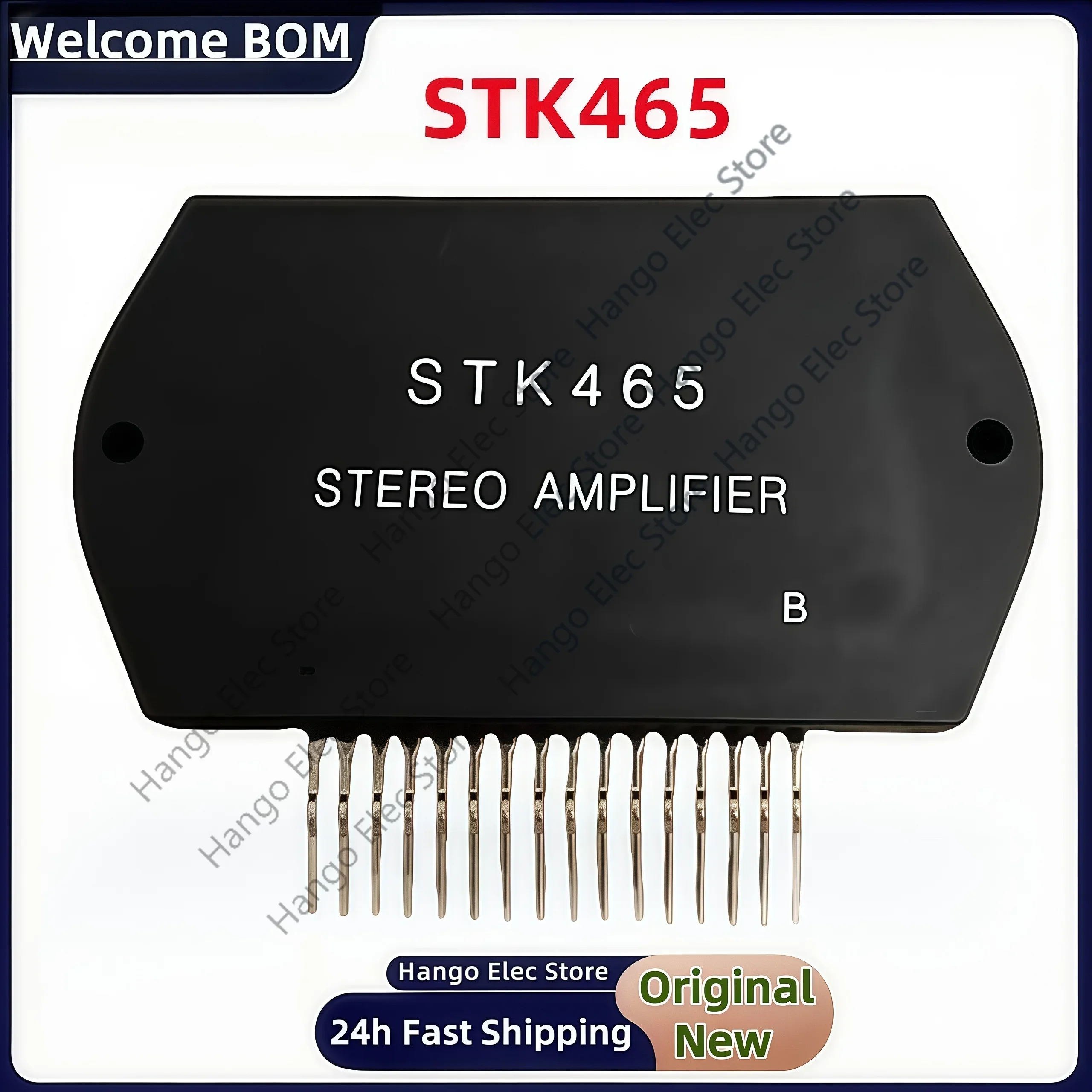 

Brand-new audio power amplifier modules STK460, STK461, STK463, STK465 thick film integrated circuits