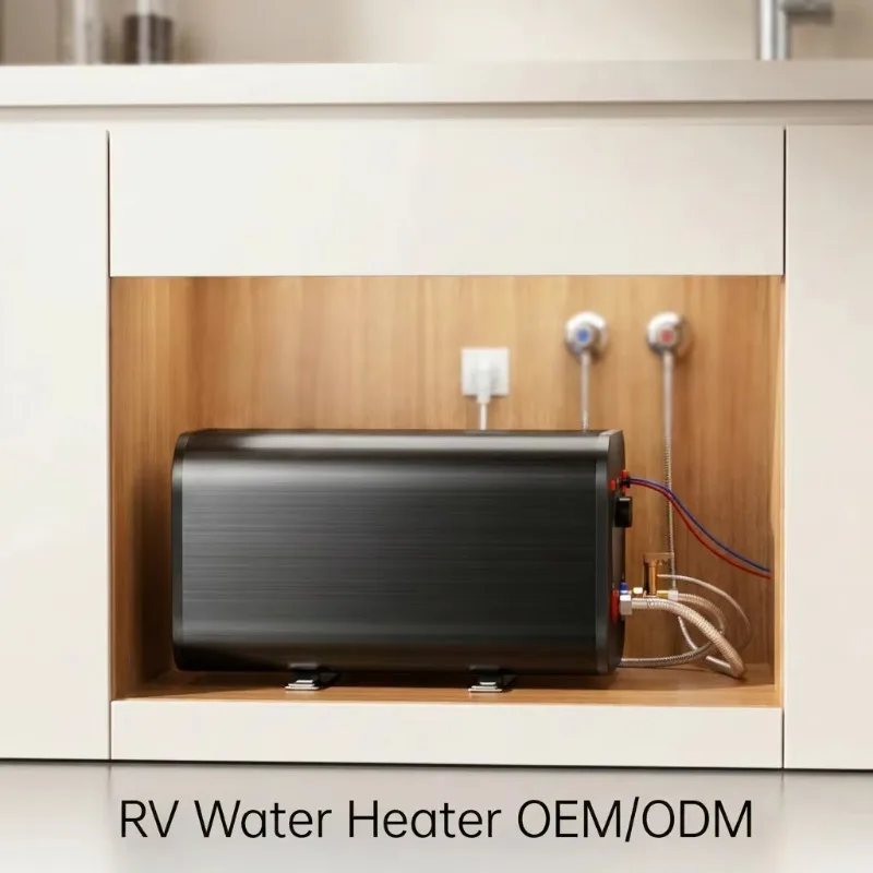 Class Energy Efficient Electric Vertical Storage Water Heater Plastic Shell Wall-mounted RV Car Outdoor