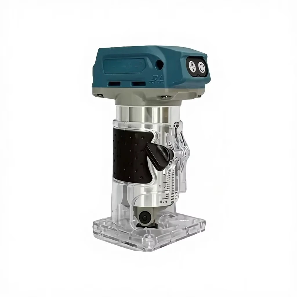 

Cordless Trimmer Rechargeable Brushless 10000-30000 RPM 6-8mm Collet Portable Woodwork Engraving Milling Slotting