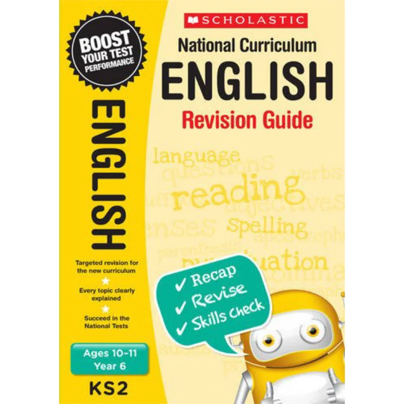 

NATIONAL CURRICULUM REVISIONENGLISH REVISION GUIDEYEAR 6 SCHUSlastic SCHOLASTIC US 9781407159744 Book