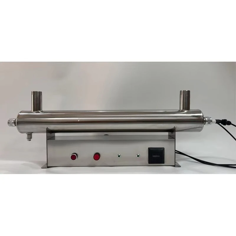 Aquarium 160W lamp UV water treatment 304/316 stainless steel UV water sterilizer Drinking water and swimming pool