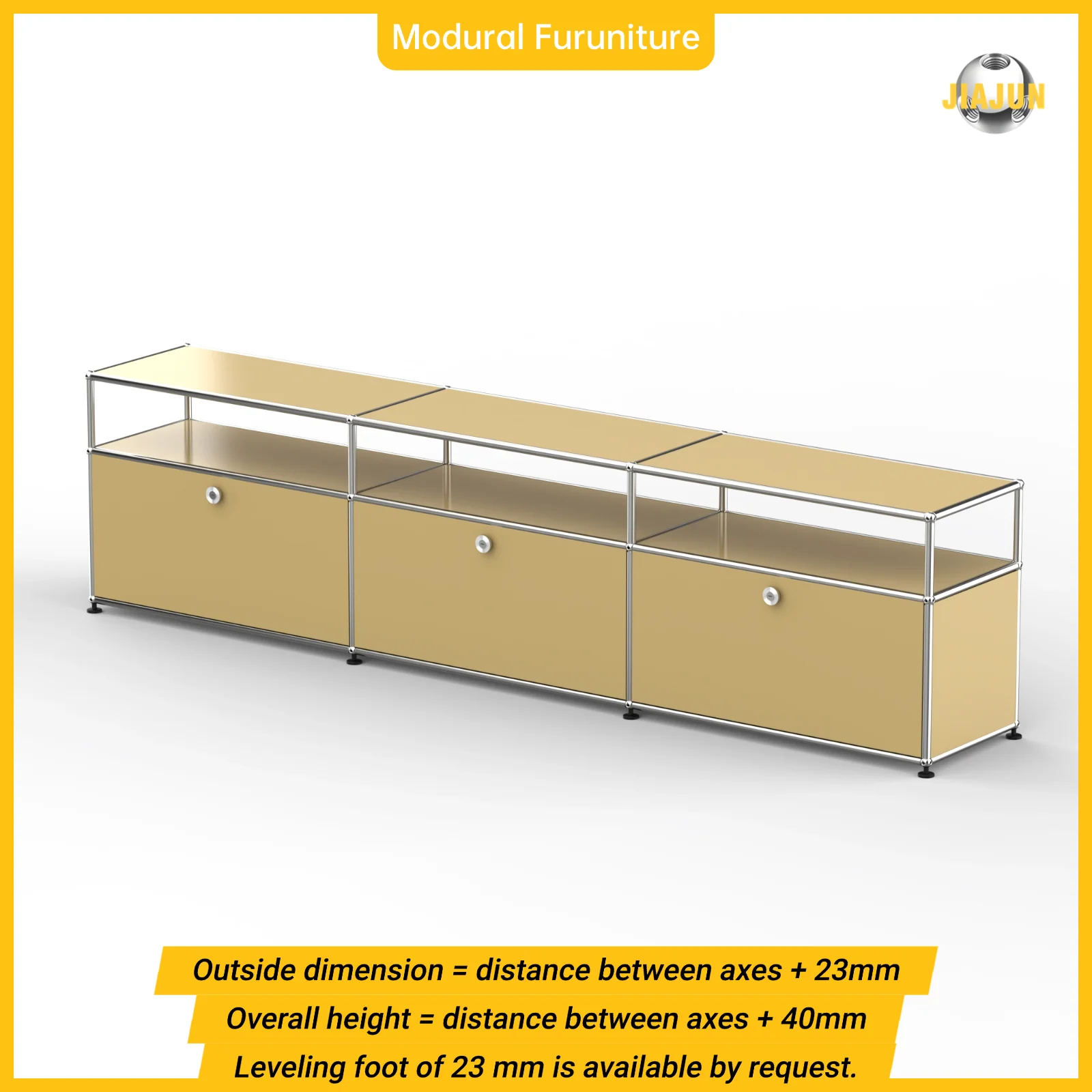 New Arrival Hot-Seller |Multicolored Metal TV Cabinet Customizable Formaldehyde-Free Odorless for Living Rooms and Office Room