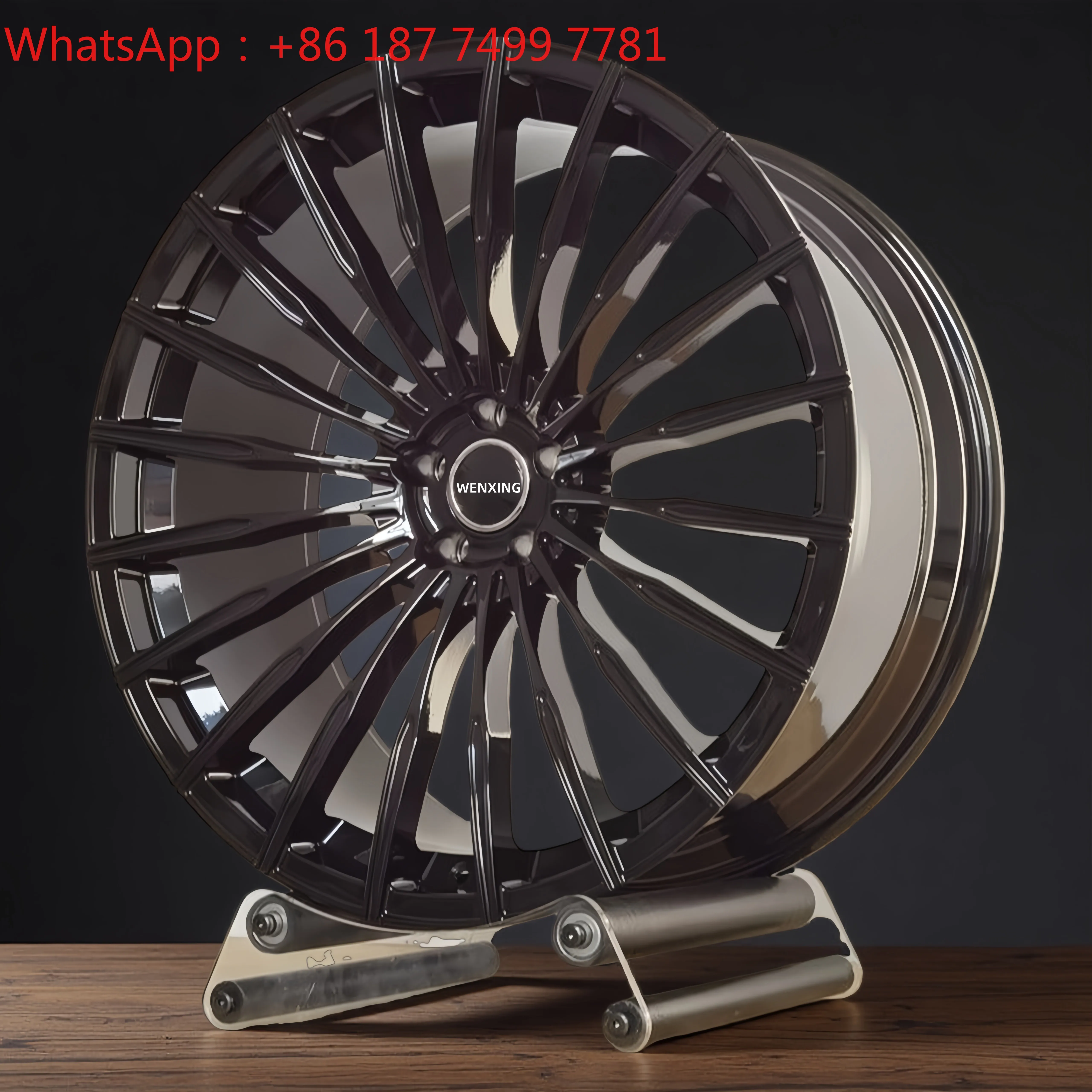 Custom Black Finish Forged Aluminum Wheels 18-22 Inch 5 Year Warranty Universal Passenger Car Rims