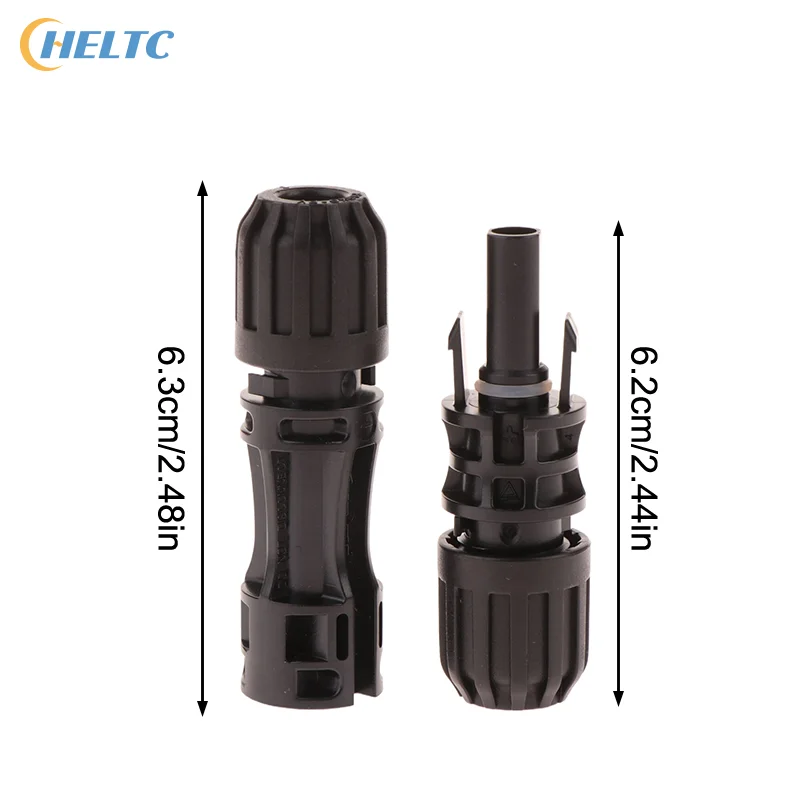 

Solar Connectors 30A 1500V Male/Female IP68 Waterproof Solar Connectors Solar Panel Waterproof Plug Connectors