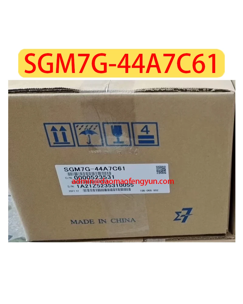 

SGM7G-44A7C61 Brand new Servo Motor SGM7G 44A7C61，Fast shipping