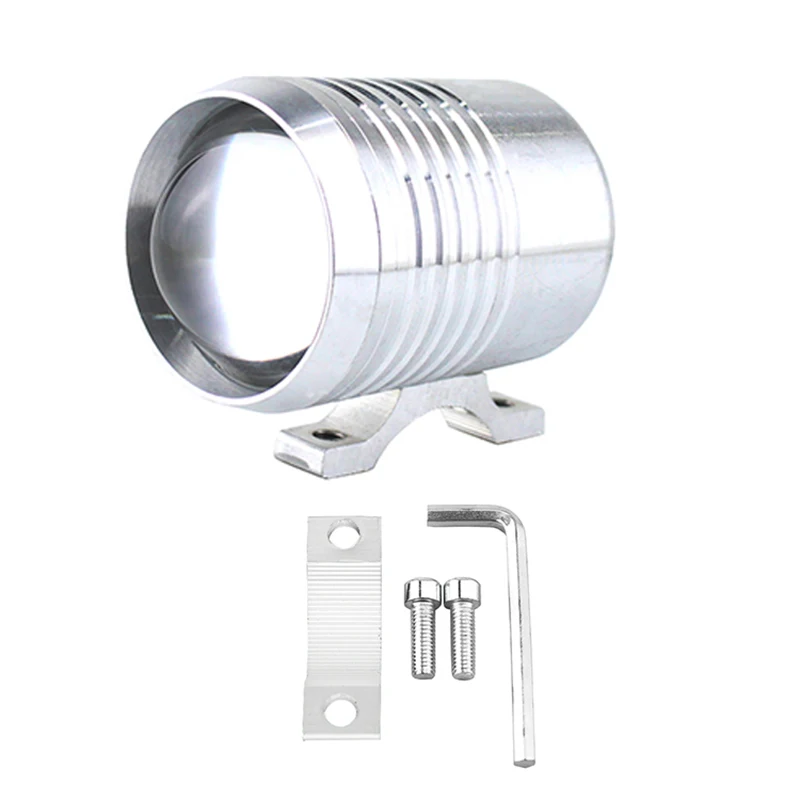 External Motorcycle U2 Spotlight Motorbike Accessories lamp High Power Universal LED Moto Driving Headlight