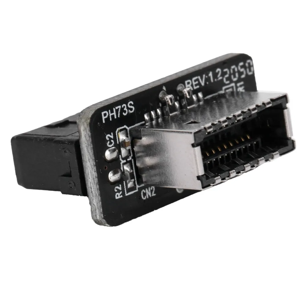 USB3.0 19P/20P Front Panel Vertical Type High-Speed Transfer USB Header Adapter Type-E Adapter Computer Accessories