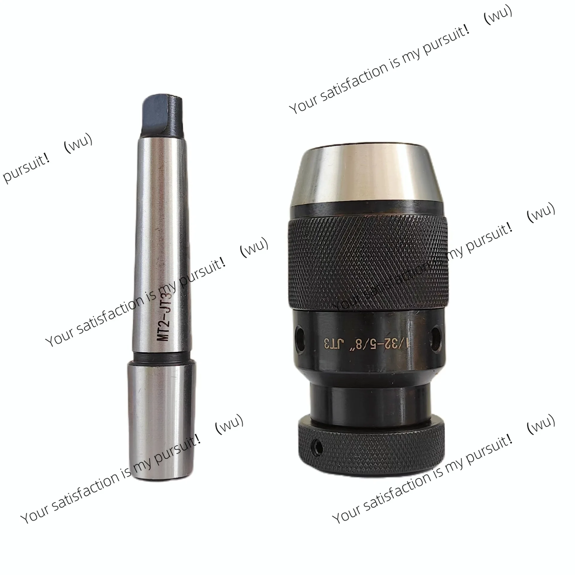 JT3 self-tightening drill chuck 1-16mm plus MT2 connecting rod, self-locking precision side fixing type