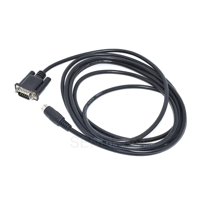 CHJDOP-DVP 3M 5M For Delta PLC Communication With HMI Cable Data Cable DOP-CA232DP DB9 TO MD8 NEW