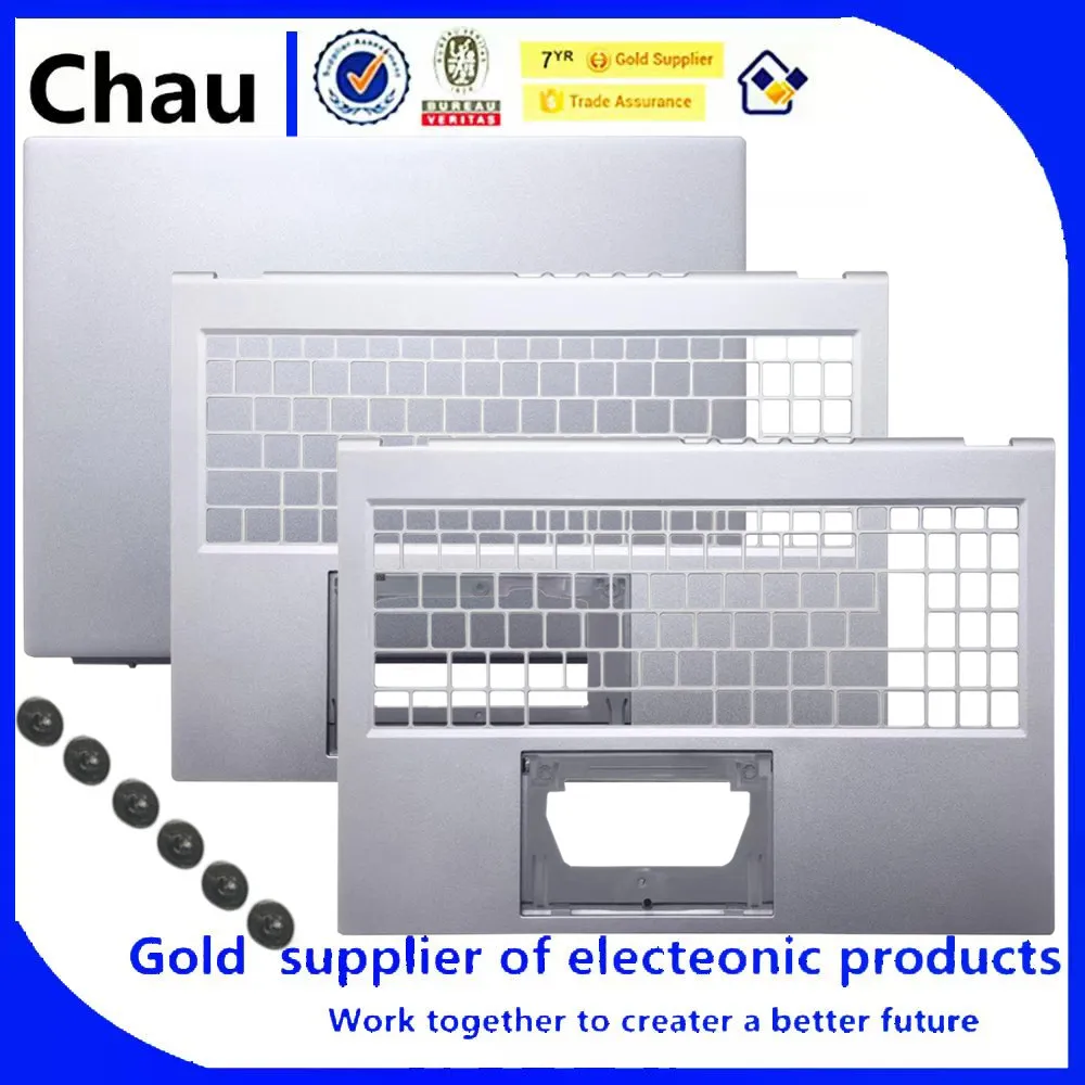 

New For Chau Aspire KH6KT 16" 2025" Laptop LCD Back Cover/Upper Case Palmrest Cover APBEM000301 APBEN000411 APBEM000101