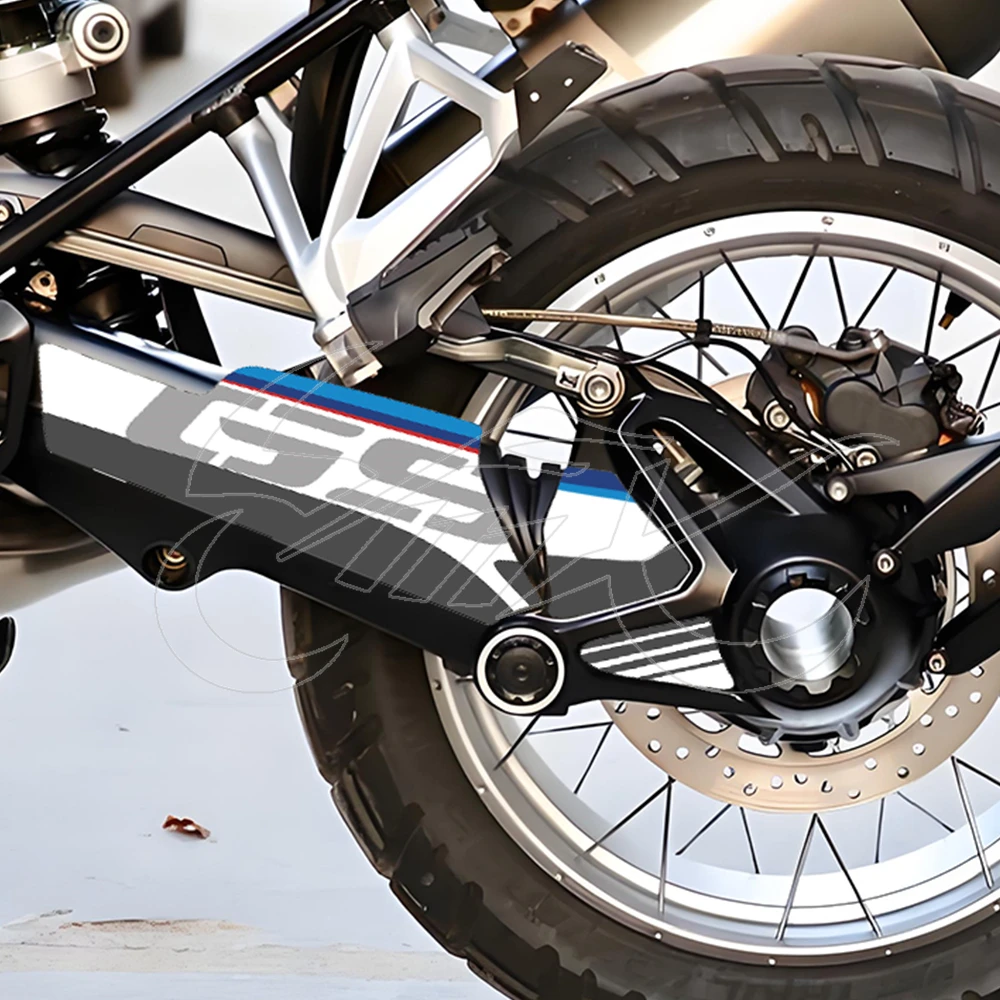 Moto Forcellone Adesivo Albero Rotante Forcellone Decalcomanie Misura per BMW R1200GS GSA 2013-2018 R1250GS GSA 2019-2021