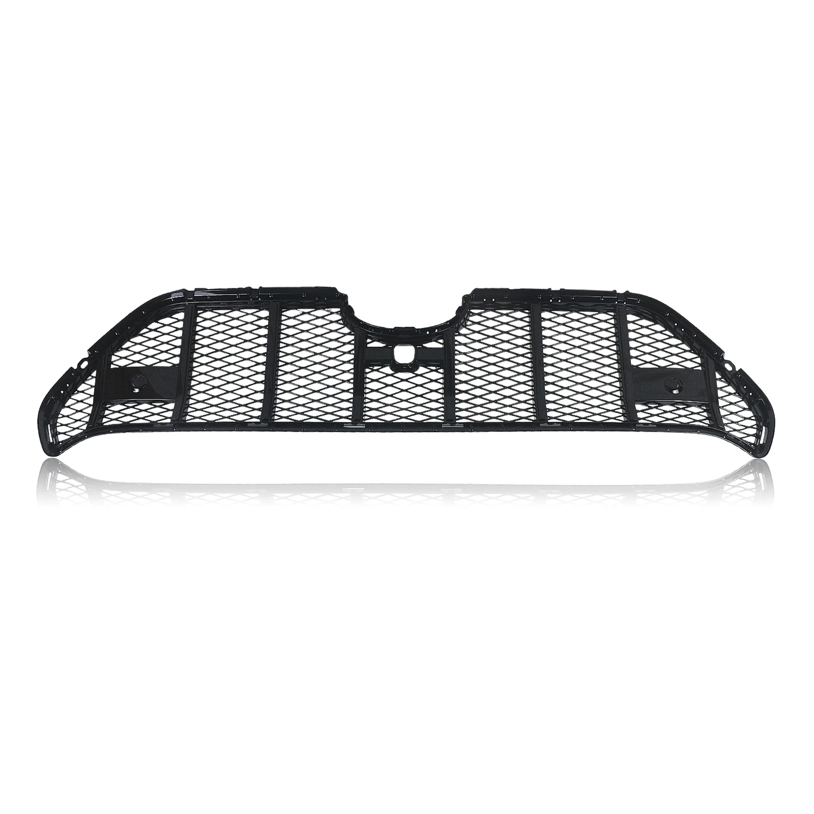 Front Grille Grill Upper Bumper Hood Mesh Air Vent Trim Grid For Toyota RAV4 2019 2020 2021 2022 Honeycomb Look