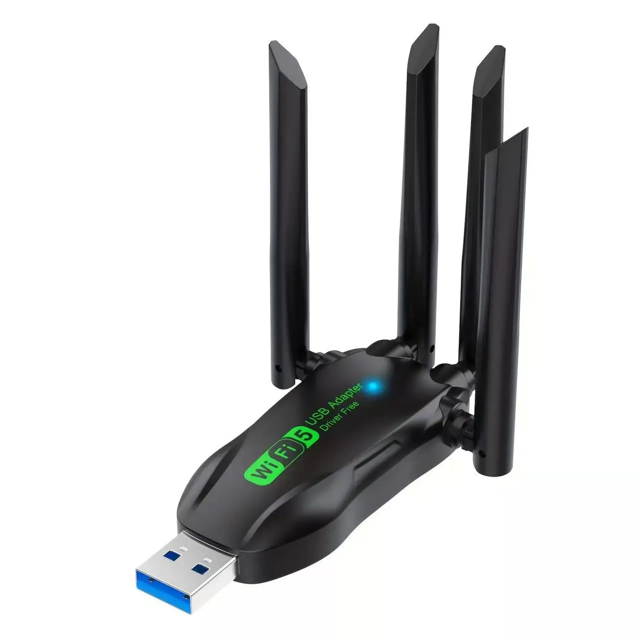 Usb bluetooth 3.0 WiFi Adapter, Wireless Adapter, dual-band concurrent 2.4G and 5G, 1800M, high-speed, Windows WIN 7/Win 10/11