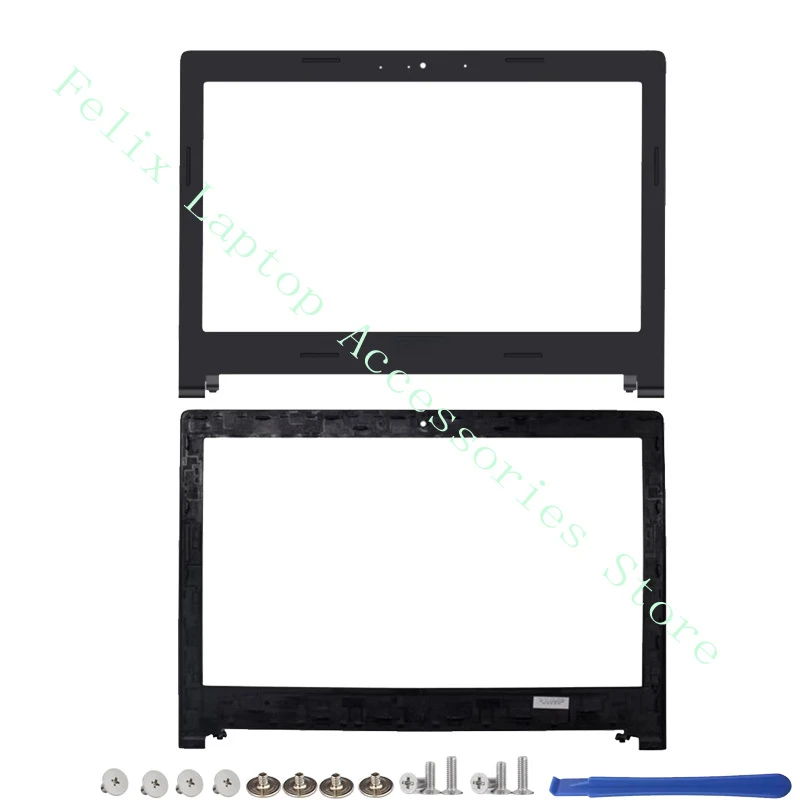 كمبيوتر محمول LCD الغطاء الخلفي/Palmrest/الغطاء السفلي/الإطار الأمامي/المفصلي ل Ideapad G40-30 G40-45 G40-70 G40-80 Z40-30 Z40-70 Z40-80
