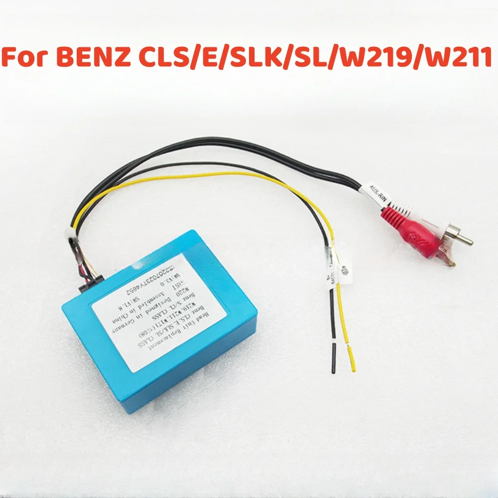 

Auto Stereo Radio Optical Fiber Decoder Box for Mercedes Benz CLS/E/SLK/SL/W219/W211/W171/S/CL/W220 MOST Porsche Cayenne