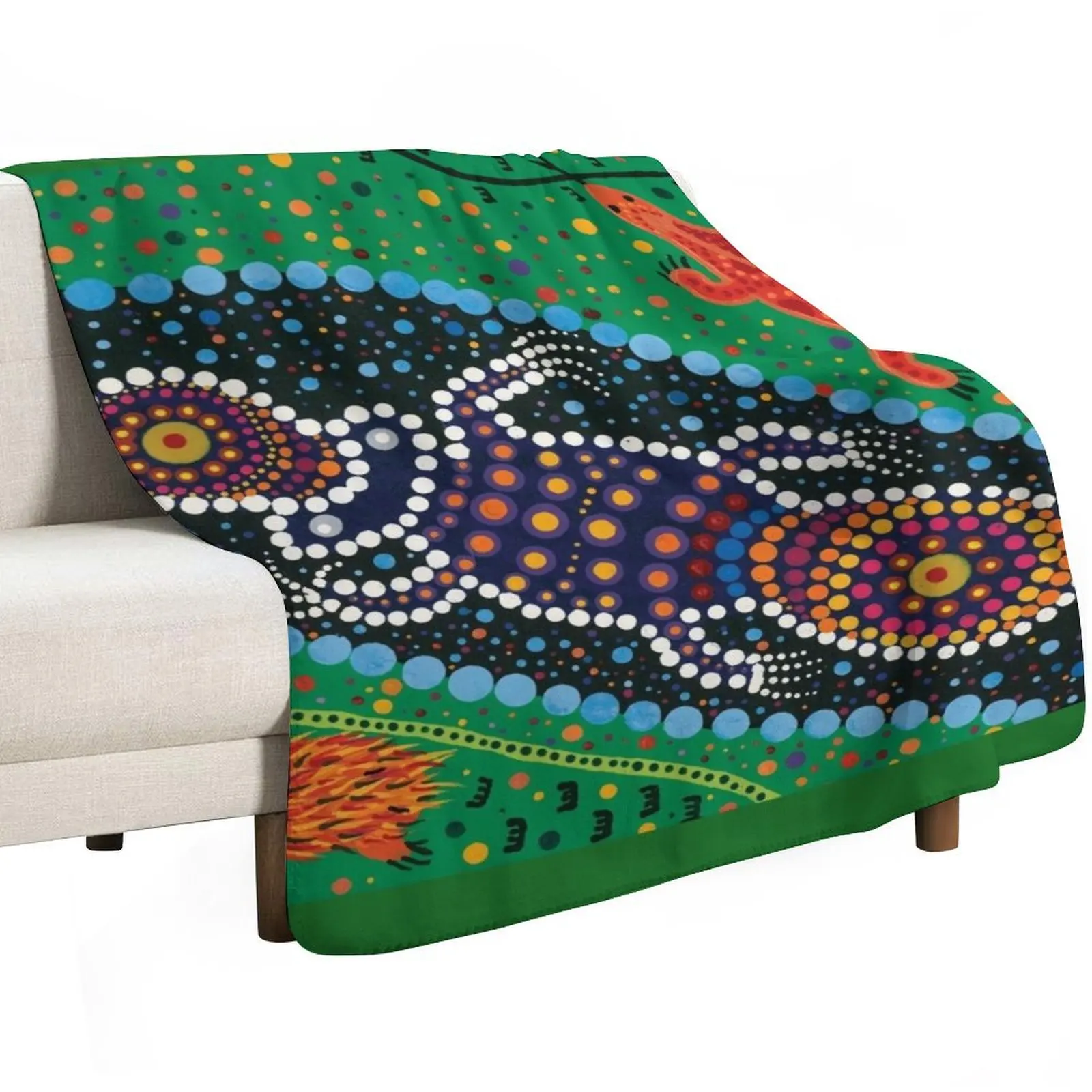 River Life Throw Blanket Single Large Decorative Sofas anime Cute Luxury Blankets