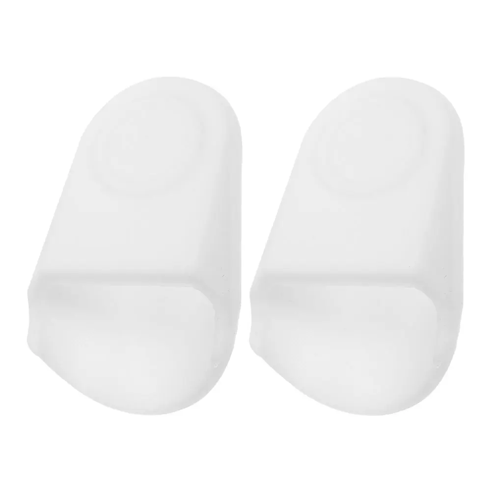 

2 Pcs Musical Instrument Case Mouthpiece Caps Saxophone Protector Medium Silica Gel